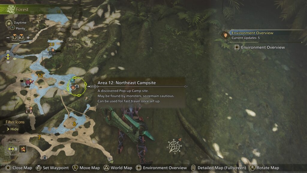 Area 12 campsite