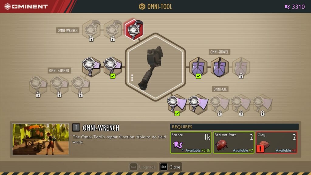 Grounded 2 Omni-Wrench Ranger Station Unlock