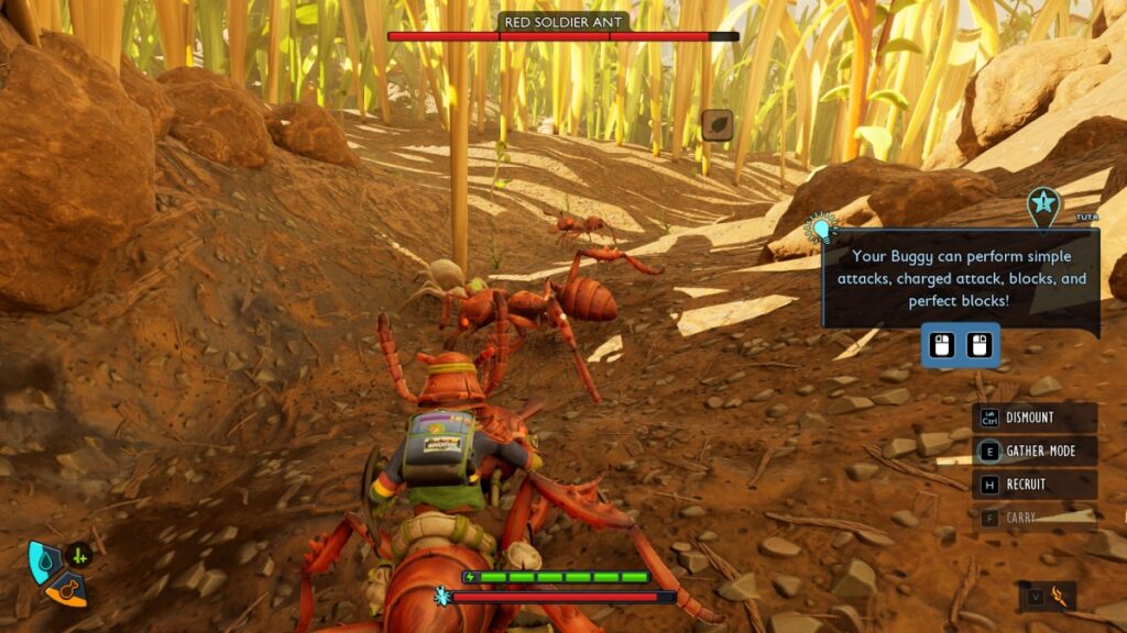 Grounded 2 Riding an Ant