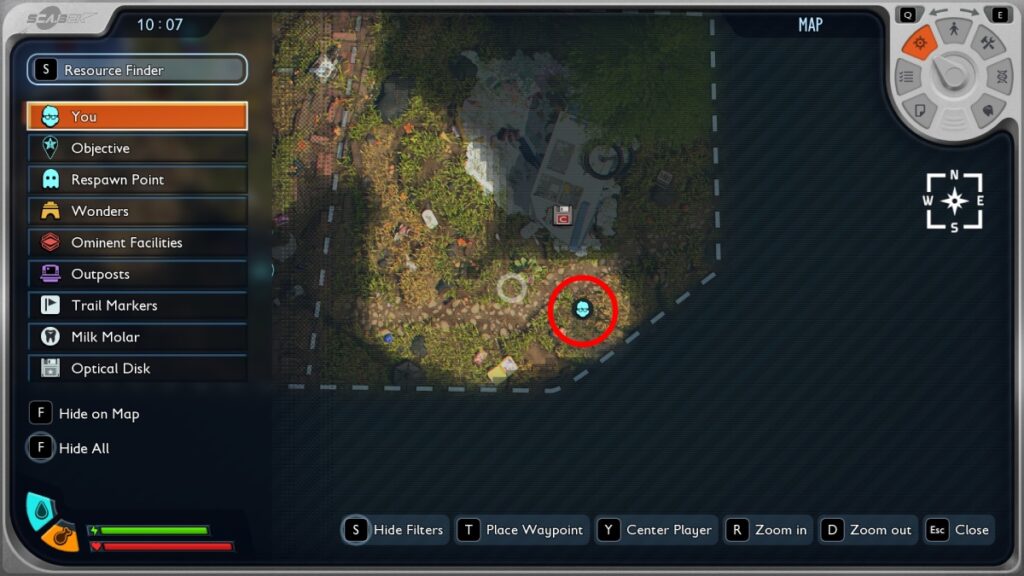 Blueberry Locations on the map