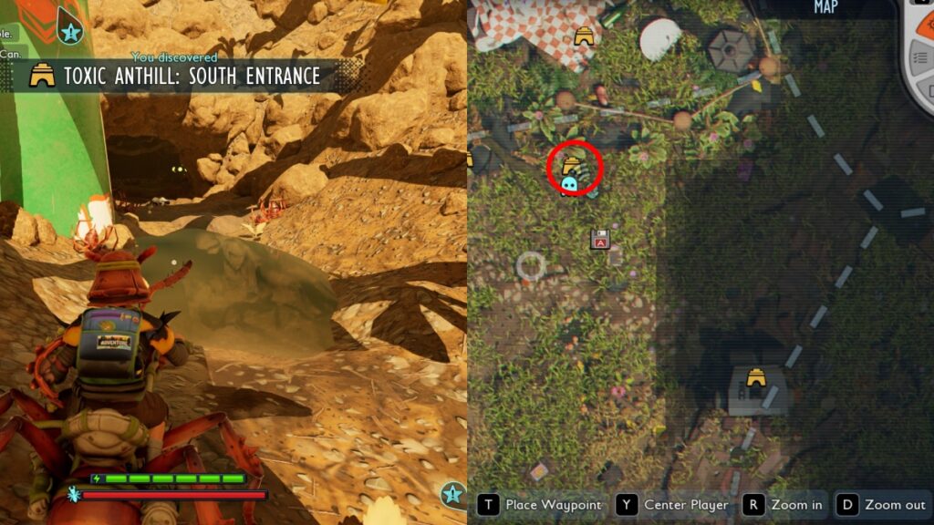 Toxic Anthill Entrance
