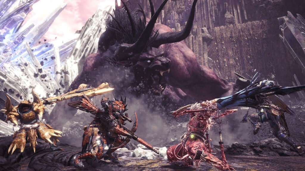 FF14 Behemoth in Monster Hunter World