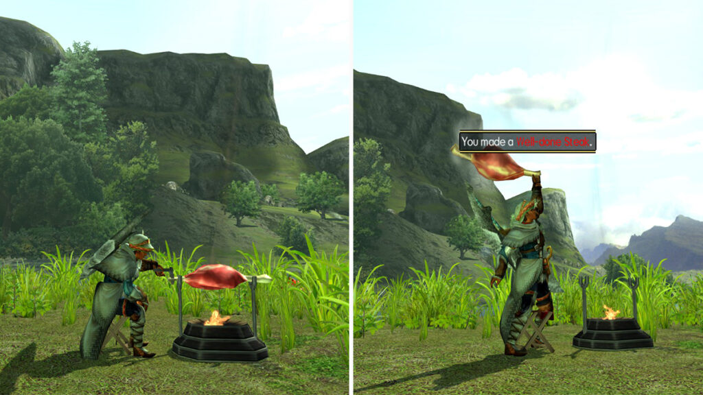 Well-done Steak in MHGU