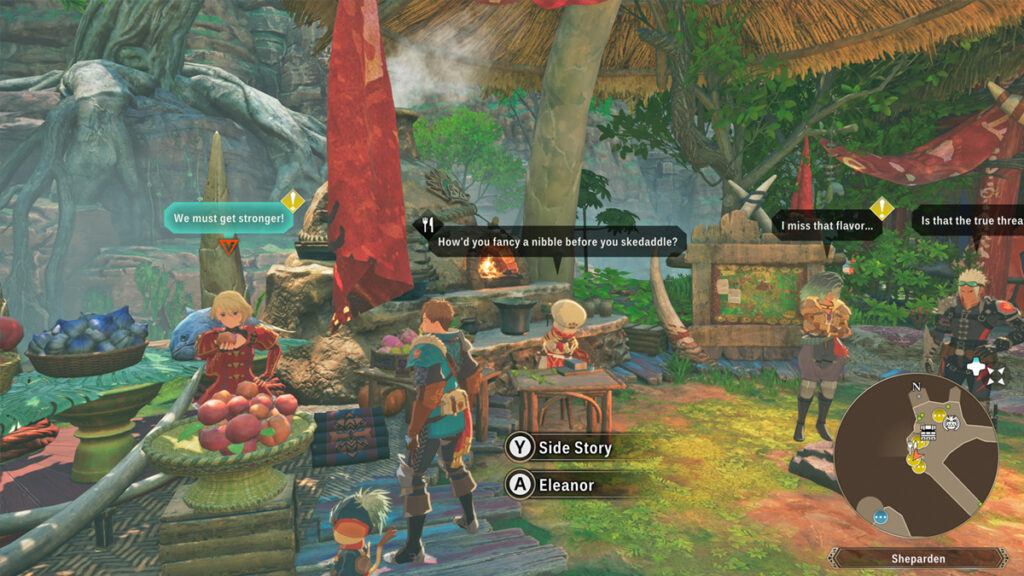 Side Stories in Twisted Reflections