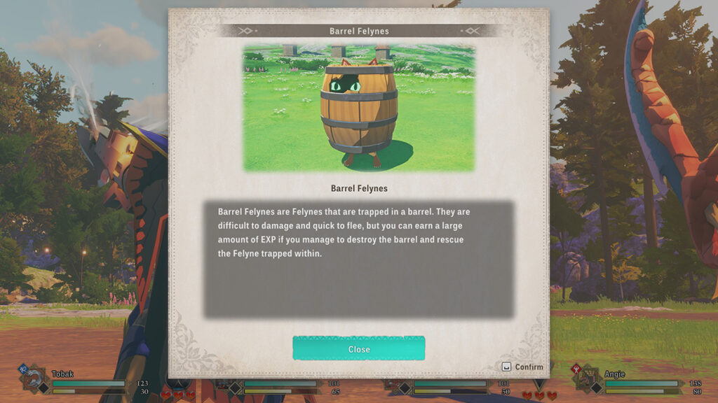Barrel Felyne