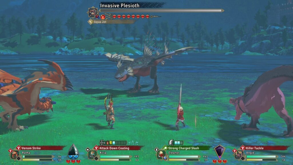 Invasive Plesioth Fight