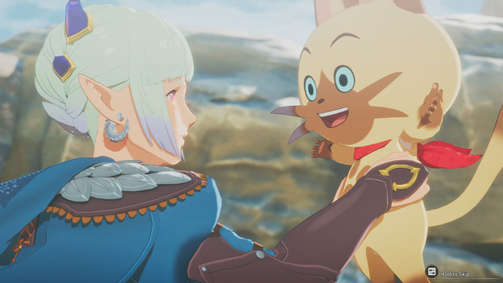 Ena and Navirou in Monster Hunter Stories 3