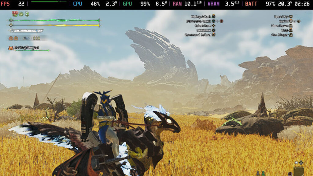 The Best Steam Deck Settings for Monster Hunter Wilds