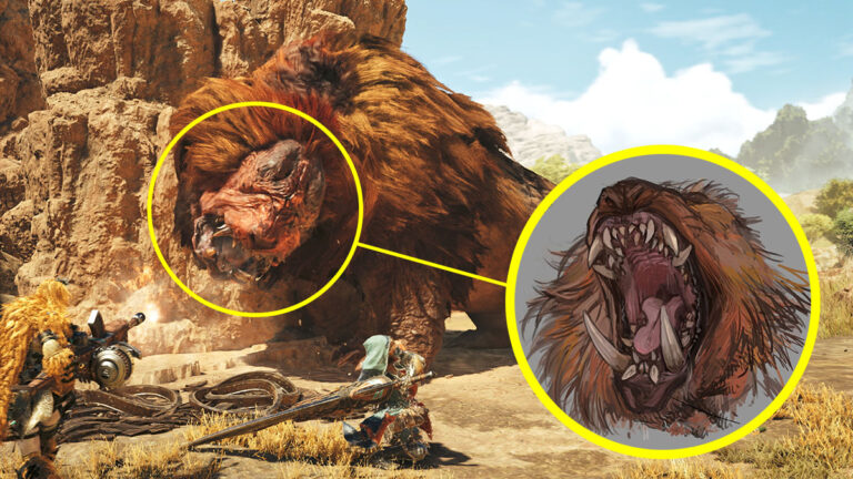 Monster Hunter Wilds Reveals Freaky Details about Doshaguma's Double Layers of Teeth