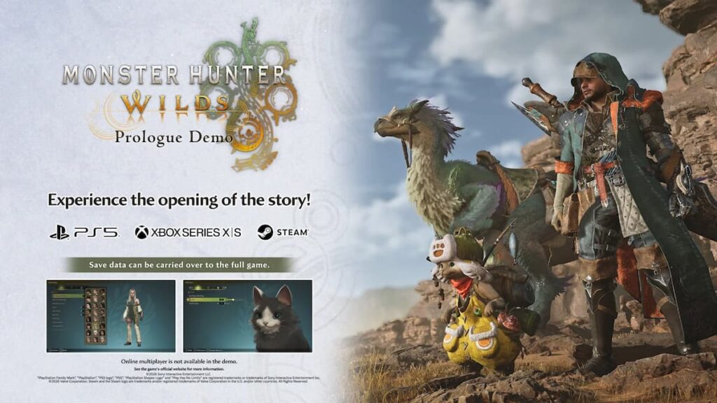 Monster Hunter Wilds Demo Release