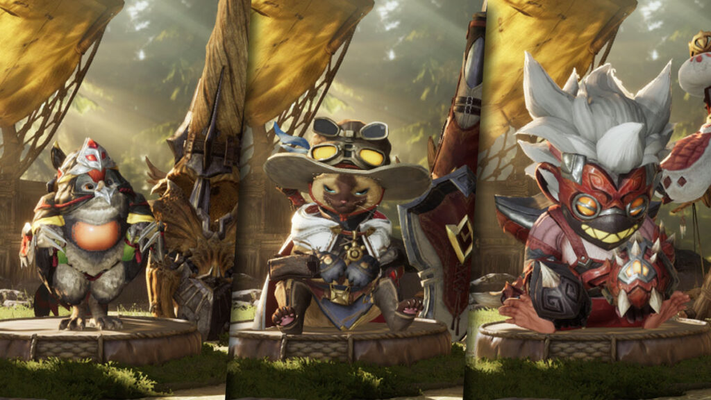 Best Buddy for Each Monster Hunter Outlanders Adventurer
